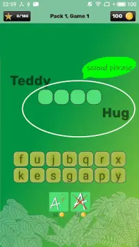 Head & Tail Words Game Screen Shot 1