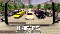 Luxury Car Driving Simulator - Limousine Taxi 3D Screen Shot 2