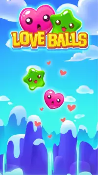 Love  Falling Balls Screen Shot 0