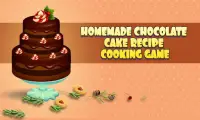 Homemade Chocolate Cake Recipe Cooking Game Screen Shot 0