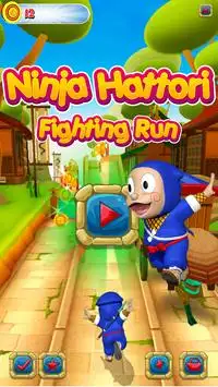 Subway Ninja Hattori Run FREE Screen Shot 0