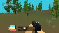 Zombie Craft - Free Shooting Game Screen Shot 1