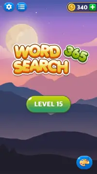 Word Search 365 - Free Puzzle Casual Game Screen Shot 1