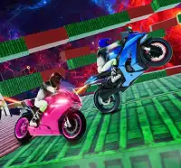 Moto Bike Racing Free Game: Stunts Rider Rivals 3D Screen Shot 5