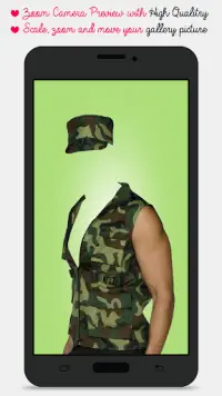 Army Suit Photo Montage Screen Shot 0