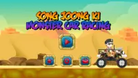 Song Joong Ki Games - Monster Car Racing Screen Shot 2