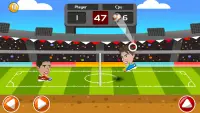 Big Head Ball  Soccer League  Football goal Screen Shot 2