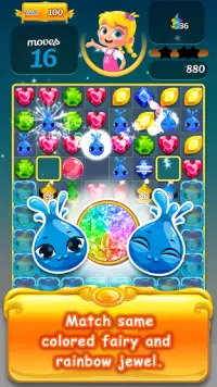 New Jewel Pop Story: Puzzle World Screen Shot 4