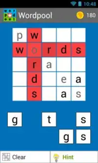 Wordpool: crosswords! Screen Shot 2