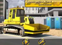 Construction Yard Simulator 3D Screen Shot 5