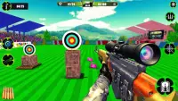 狙撃ゲーム：新しいゲーム2020：ターゲットのシューティングゲーム Screen Shot 0