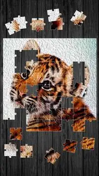 Tigers Jigsaw Puzzle Game Screen Shot 3