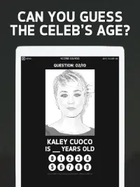 Guess the Age - Can you guess the celeb's age? Screen Shot 5