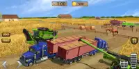 Real Tractor Farming Harvester Game 2017 Screen Shot 0