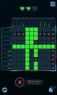 Binary Cross Puzzle Screen Shot 2