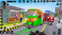 TukTuk Auto Rickshaw Taxi Game Screen Shot 3