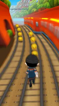 Subway Train Runner 3D Screen Shot 0