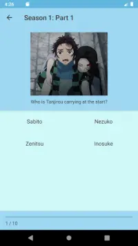 Demon Slayer: Kimetsu no Yaiba Trivia Screen Shot 1