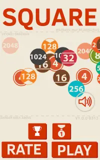 Square - The 2048 Game Screen Shot 5
