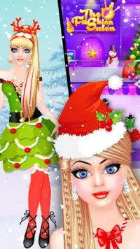 سانتا الدمية - صالون عيد الميلاد لعبة تلبيس Screen Shot 6