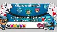 Cheaters Blackjack 21 Screen Shot 0