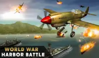 militar Huelga puerto: guerra mundial 2 disparo Screen Shot 8