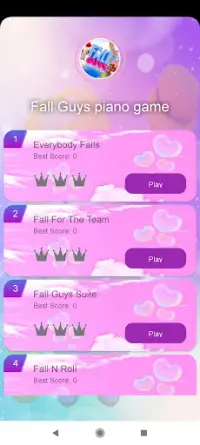 Fall Guys Piano Game 2021 Screen Shot 3