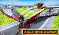 空飛ぶドラゴンロボット変換鉄ロボットヒーロー戦争 Screen Shot 3