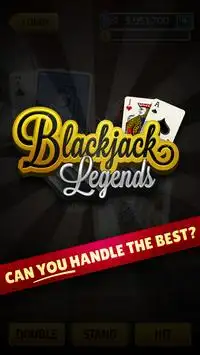 Blackjack Legends - Best 21 Screen Shot 0