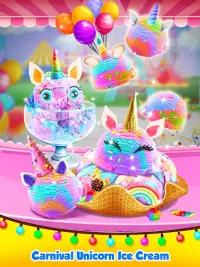 Unicorn Ice Cream Maker - Frozen Sweet Desserts Screen Shot 5