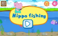 Memancing Hippo: Tangkap ikan Screen Shot 3