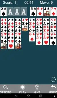 FreeCell Solitaire Mini Screen Shot 7