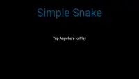 Simple Snake Screen Shot 0