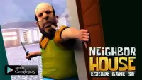 3D Neighbor House Escape Jogo Screen Shot 5