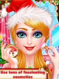 Christmas Girl Makeover Game -Christmas Girl Games Screen Shot 2