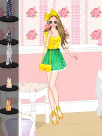 Floral Sommer dress up Spiel Screen Shot 1