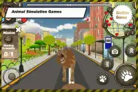 simulador de leão selvagem Screen Shot 7