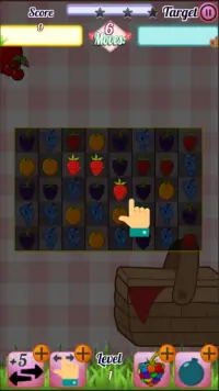 Fruit Splash And Crush Mania Match 3 Crush Game Screen Shot 2