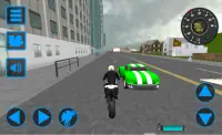 Polisi 3D sepeda mengemudi Screen Shot 7