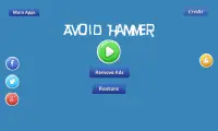 Avoid Hammer - fly forward Screen Shot 1