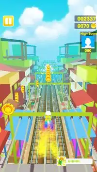 Subway Smurf Runner Screen Shot 1