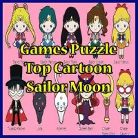 Puzzle Game Top Queen Sailor Moon Screen Shot 0