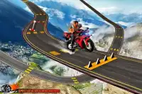 Motocross Biker Amazing Stunts: Bike Stunt Games Screen Shot 2