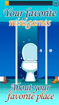 Toilet Time: Fun Mini Games Screen Shot 0