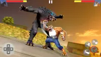Kung Fu Animal: Fighting Games Screen Shot 0