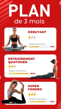 Yoga pour maigrir－Perdre poids Screen Shot 1