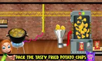 رقائق البطاطس مصنع الخفيفة: البطاطا صانع محاكاة Screen Shot 0