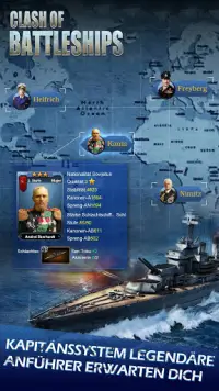 Clash of Battleships - Deutsch Screen Shot 13