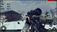 стрельба из снежного снайпера -меткий стрелок fire Screen Shot 0