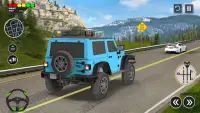 Offroad Jeep Driving Car Games Screen Shot 2